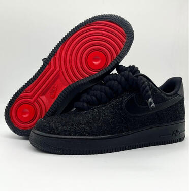 AF1 BigLaces Glitter Red 249€